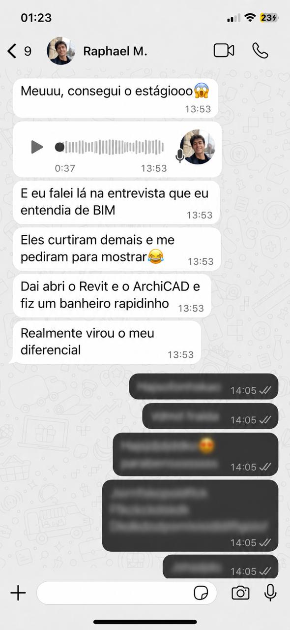 Relato de aluno que conseguiu o primeiro estágio